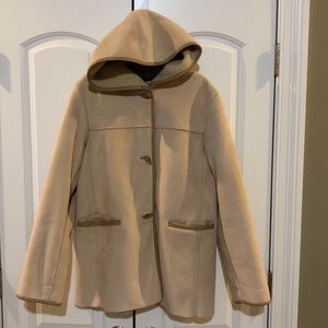 Gorgeous Faux Suede Hooded Fully Sherpa Lined Jacket